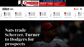 What Csnwashington.com website looked like in 2021 (4 years ago)