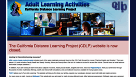 What Cdlponline.org website looked like in 2021 (2 years ago)