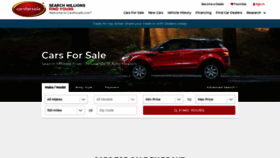 What Carsforsale.com website looked like in 2021 (2 years ago)