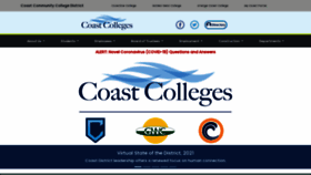 What Cccd.edu website looked like in 2021 (2 years ago)