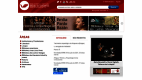 What Cervantesvirtual.com website looked like in 2021 (2 years ago)