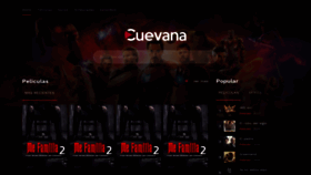What Cuevana.nz website looked like in 2021 (2 years ago)