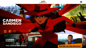 What Carmensandiego.com website looked like in 2021 (2 years ago)