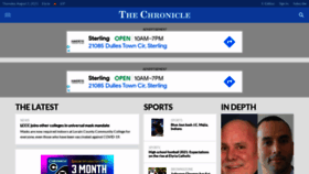 What Chroniclet.com website looked like in 2021 (2 years ago)