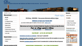 What Ciq-celony.fr website looked like in 2021 (2 years ago)