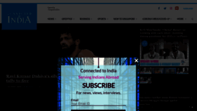 What Connectedtoindia.com website looked like in 2021 (2 years ago)