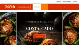 What Costavida.com website looked like in 2021 (2 years ago)