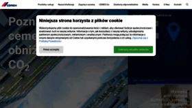What Cemex.pl website looked like in 2021 (3 years ago)