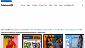 What Catalogosmx.moda website looked like in 2021 (2 years ago)