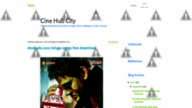 What Cinehubcity.blogspot.com website looked like in 2021 (2 years ago)