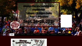 What Cranfest.com website looked like in 2021 (2 years ago)