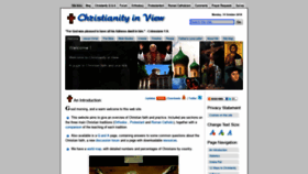 What Christianityinview.com website looked like in 2021 (2 years ago)