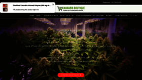 What Cannabis-boutique.com website looked like in 2021 (2 years ago)
