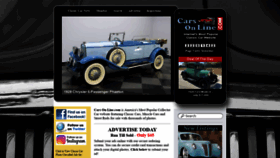 What Cars-on-line.com website looked like in 2021 (2 years ago)