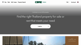 What Cbre.co.th website looked like in 2021 (2 years ago)