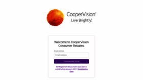 What Coopervisionpromotions.com website looked like in 2021 (2 years ago)
