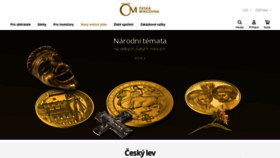 What Ceskamincovna.cz website looked like in 2021 (2 years ago)