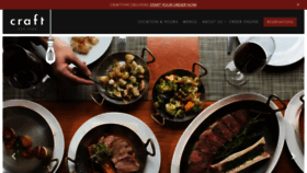 What Craftrestaurant.com website looked like in 2021 (2 years ago)