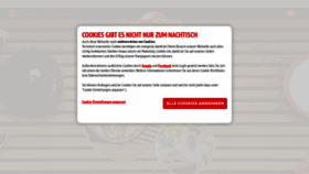 What Call-a-pizza.de website looked like in 2021 (2 years ago)