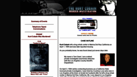 What Cobaincase.com website looked like in 2021 (2 years ago)