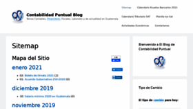 What Contabilidadpuntual.net website looked like in 2021 (4 years ago)