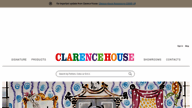 What Clarencehouse.com website looked like in 2021 (2 years ago)
