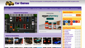 What Car-racinggames.com website looked like in 2021 (2 years ago)