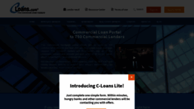 What C-loans.com website looked like in 2021 (2 years ago)