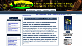 What Clarksoutdoorchairs.com website looked like in 2021 (2 years ago)