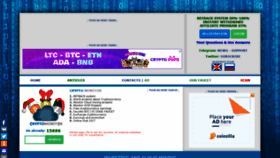 What Cryptomonitor.net website looked like in 2021 (2 years ago)