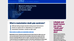 What Curedeathgrip.com website looked like in 2021 (2 years ago)