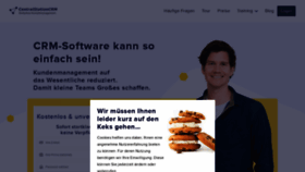 What Centralstationcrm.de website looked like in 2021 (2 years ago)