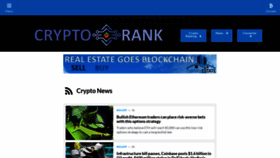 What Cryptorank.online website looked like in 2021 (2 years ago)