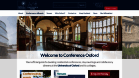 What Conference-oxford.com website looked like in 2021 (2 years ago)