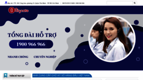 What Cksvietnam.vn website looked like in 2021 (2 years ago)