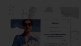 What Caroll.com website looked like in 2021 (2 years ago)