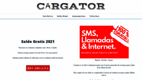 What Cargator.es website looked like in 2021 (2 years ago)
