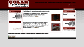 What Colakcivi.com website looked like in 2021 (2 years ago)