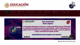 What Cbtis203.edu.mx website looked like in 2021 (2 years ago)