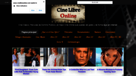 What Cinelibreonline.com website looked like in 2021 (2 years ago)