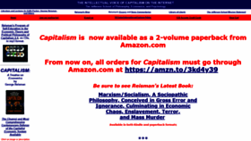 What Capitalism.net website looked like in 2021 (2 years ago)