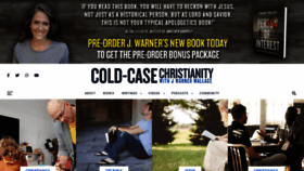 What Coldcasechristianity.com website looked like in 2021 (3 years ago)