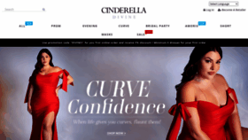 What Cinderelladivine.net website looked like in 2021 (2 years ago)