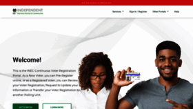 What Cvr.inecnigeria.org website looked like in 2021 (2 years ago)