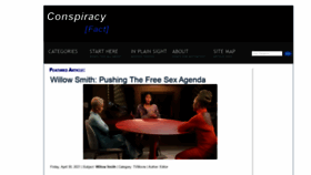 What Conspiracyfact.net website looked like in 2021 (2 years ago)