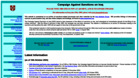 What Casi.org.uk website looked like in 2021 (2 years ago)