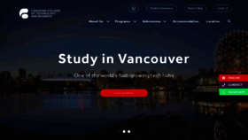 What Canadianctb.ca website looked like in 2021 (4 years ago)