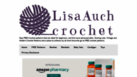 What Crochet-patterns-free.com website looked like in 2021 (2 years ago)