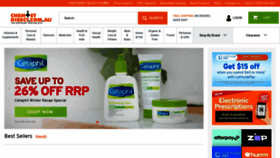 What Chemistdirect.com.au website looked like in 2021 (2 years ago)