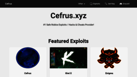 What Cefrus.xyz website looked like in 2021 (2 years ago)